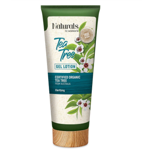 Gambar Naturals by Watsons Tea Tree Gel Lotion (200ml)