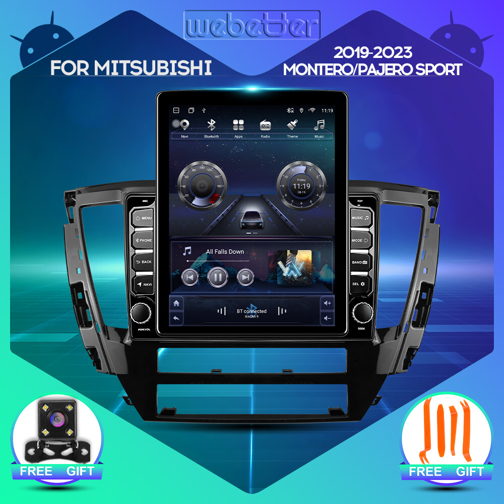 WeBetter TopNavi Android 8Core IPS 9.7inch Vertical Screen Car Stereo Player For Mitsubishi Montero Sport Pajero Sport 2019-2023 With 4G CarPlay DSP BT WiFi Rear View GPS Navigation ราคา 5,908 บาท*ส่งฟรี