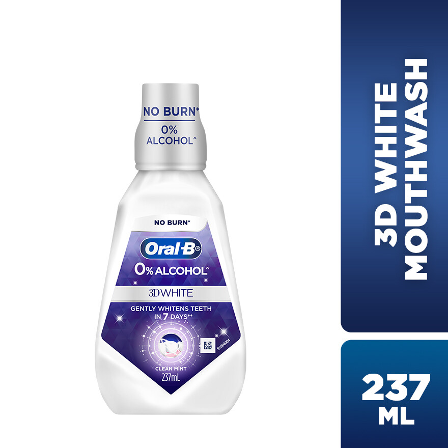 oral b 3d white mouthwash ingredients