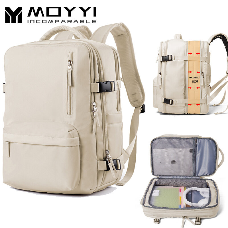 MOYYI Travel backpack Ultra-high capacity Multi-function bag Dry and wet backpack Storage backpack