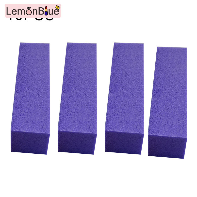 Gambar LemonBlue 10pcs Portable Women Buffer Acrylic Nail Beauty Art Sanding Block Files