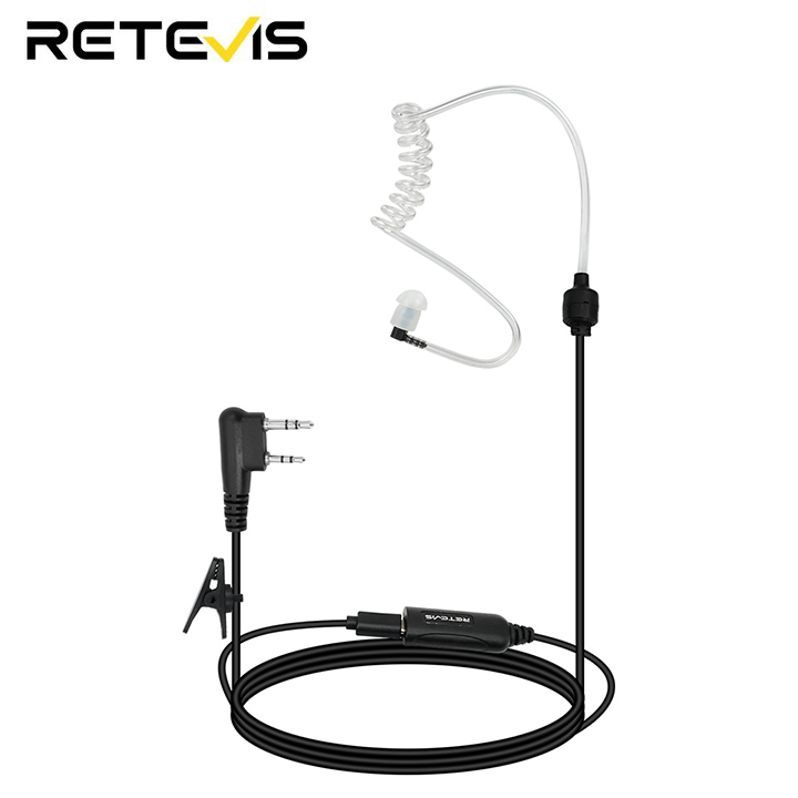 Retevis EAK008/ EAK009/EAM006/EAM301 Noise-Canceling Acoustic Tube Earpiece Giá 373,000 Đồng*Miễn phí vận chuyển