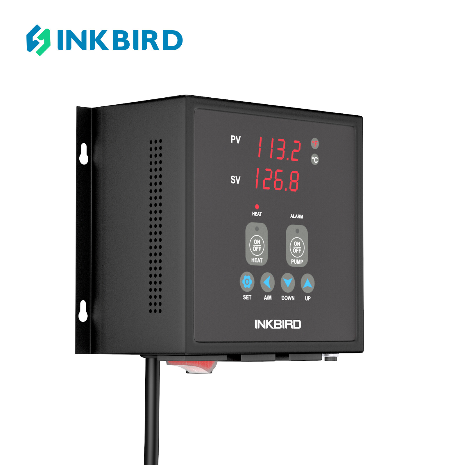 Inkbird US Plug 120V- 240V 15A PID Temperature Controller, Plug-N-Play IPB-16S Pre-wired Digital Temp Controller, Independent Control Pump Thermostat with 2 Plugs ราคา 1,767 บาท*ส่งฟรี
