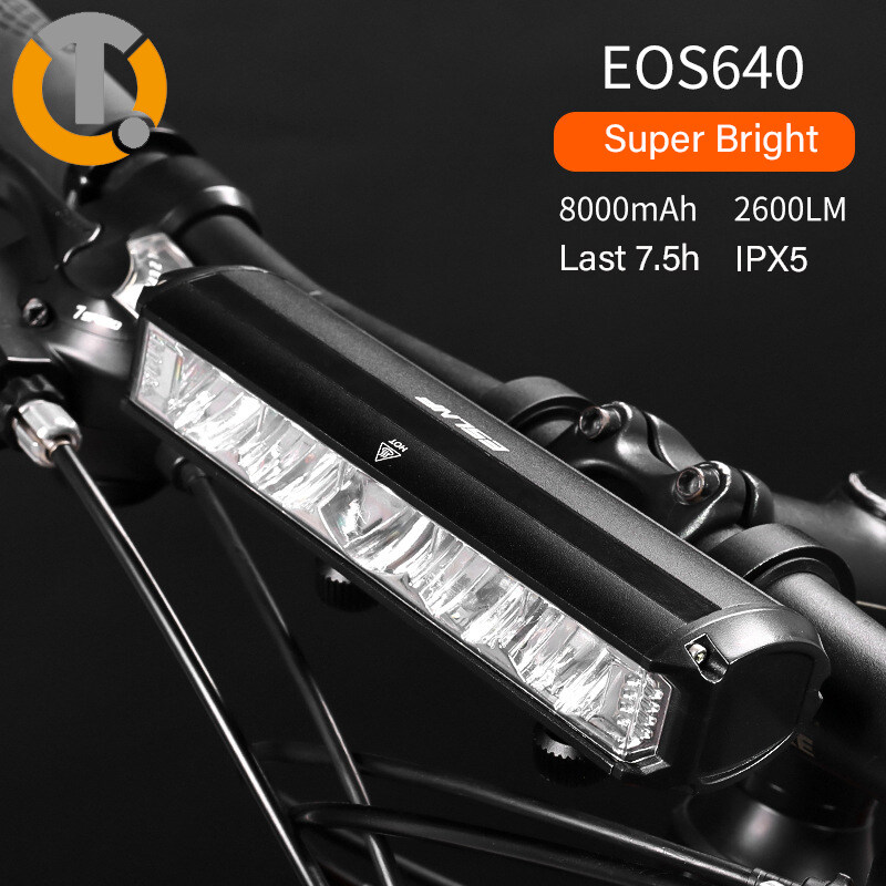 ESLNF Bicycle Light 2600Lumen Original Integrated crossbar front Light