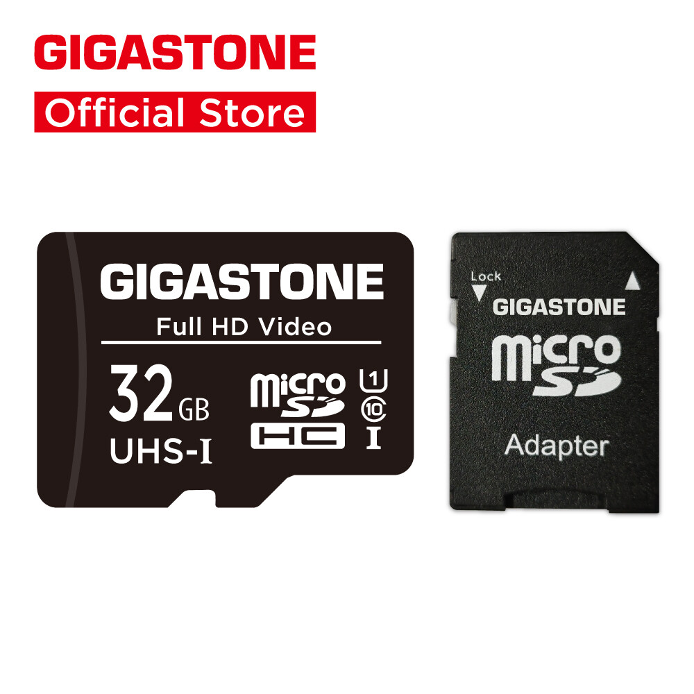 การ์ด SD ขนาดเล็ก8GB GIGASTONE วิดีโอ FHD กล้องวงจรปิดตรวจตราแคมกล้องแอคชั่นแคมเมราโดรนมืออาชีพ80MB/S Micro SDHC คลาส10 ราคา 209 บาท*ส่งฟรี
