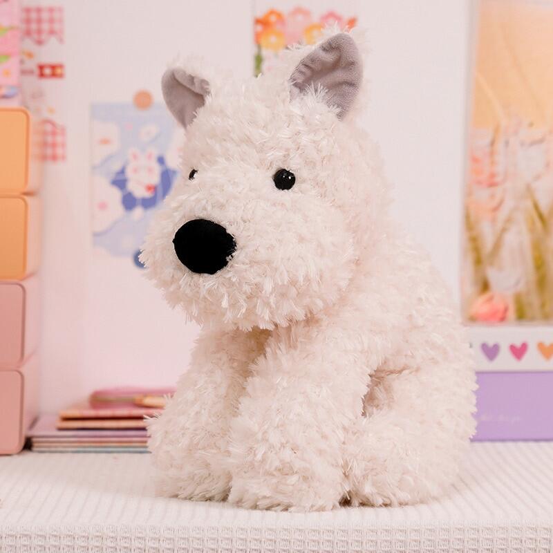 stuffed animal westie dog