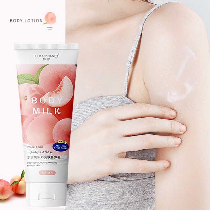 Gambar Peach Milk Brightening Body Lotion 200g Brightening Body Lotion Its Moisturizing Filling Water Lasting Sweet Body Refreshing Body Milk
