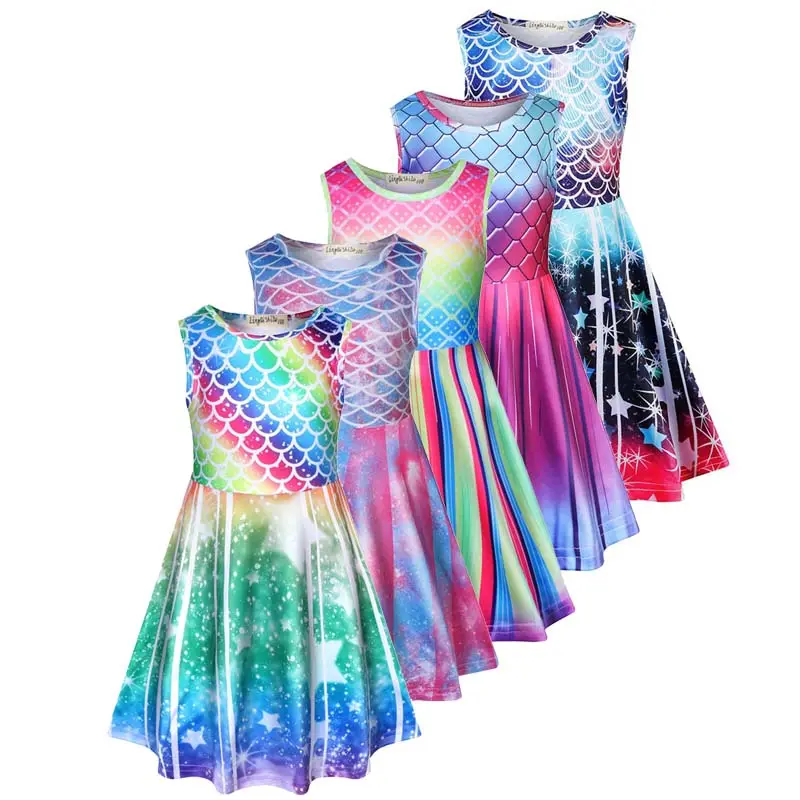 kids mermaid dress