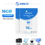 ORICO T3 Mirco SD Card 128G/64G/32G/16G Memory Card For CCTV Camera Dash Cam microSD UHS-I Card