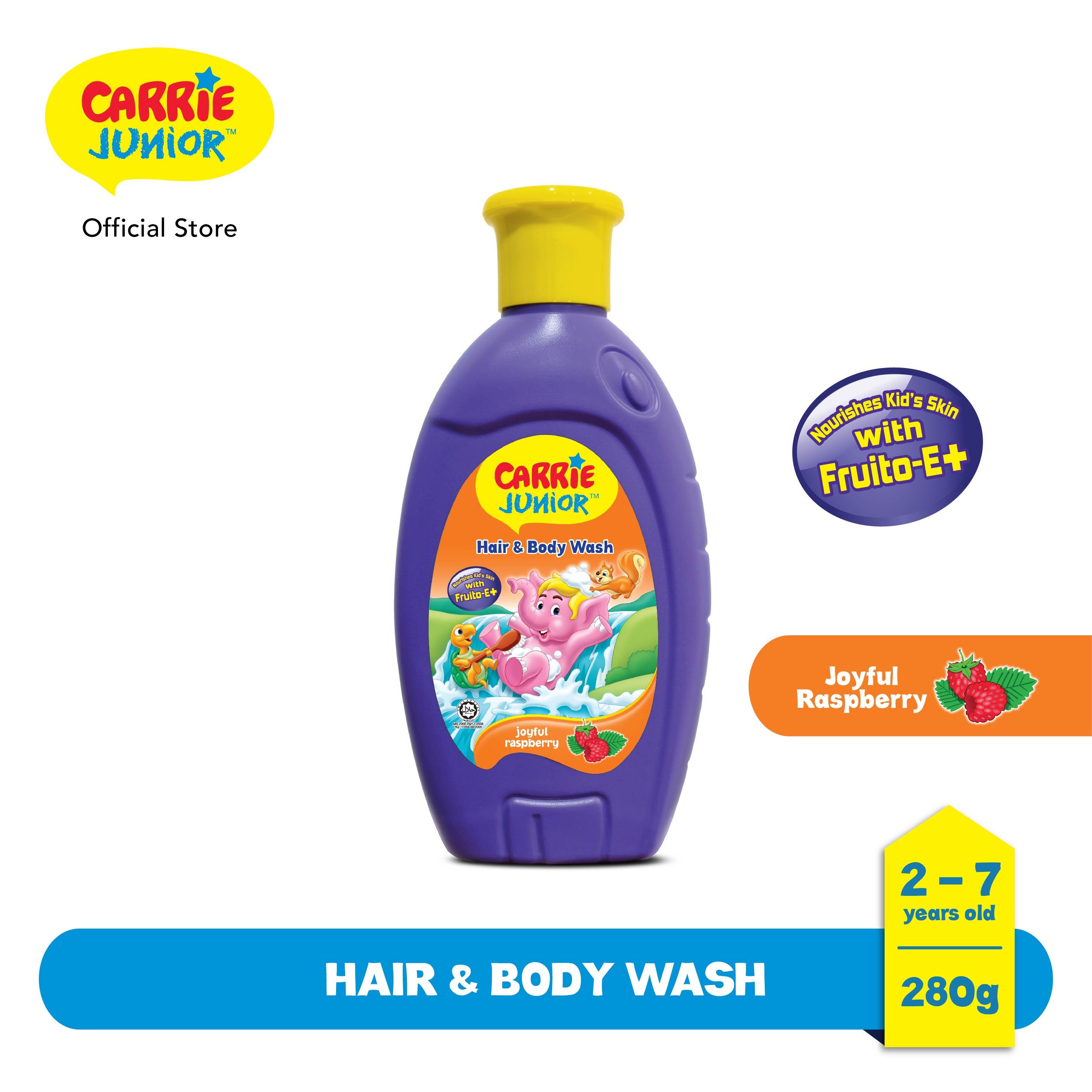 Carrie junior hair and body wash