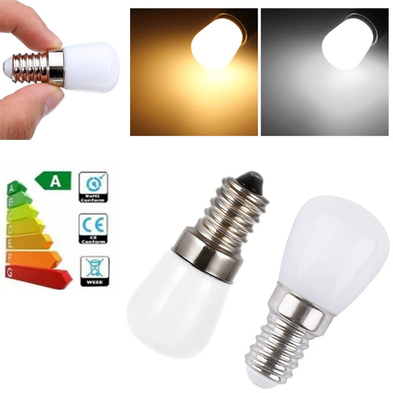 Đèn tủ lạnh mini 0.8w bóng đèn led 220v bóng đèn vặn cho tủ lạnh tủ đông