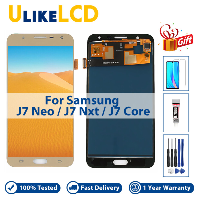 Màn hình hiển thị 5.5 ''cho samsung galaxy j7 nxt j701f / j7 core j701 màn hình cảm ứng số hóa màn hình lcd thay thế cho samsung galaxy j7 neo j701m
