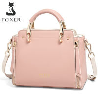 FOXER Leather Handbag for Women Shoulder bag Crossbody Bag Ladies Top-handle Bags with Adjustable Strap