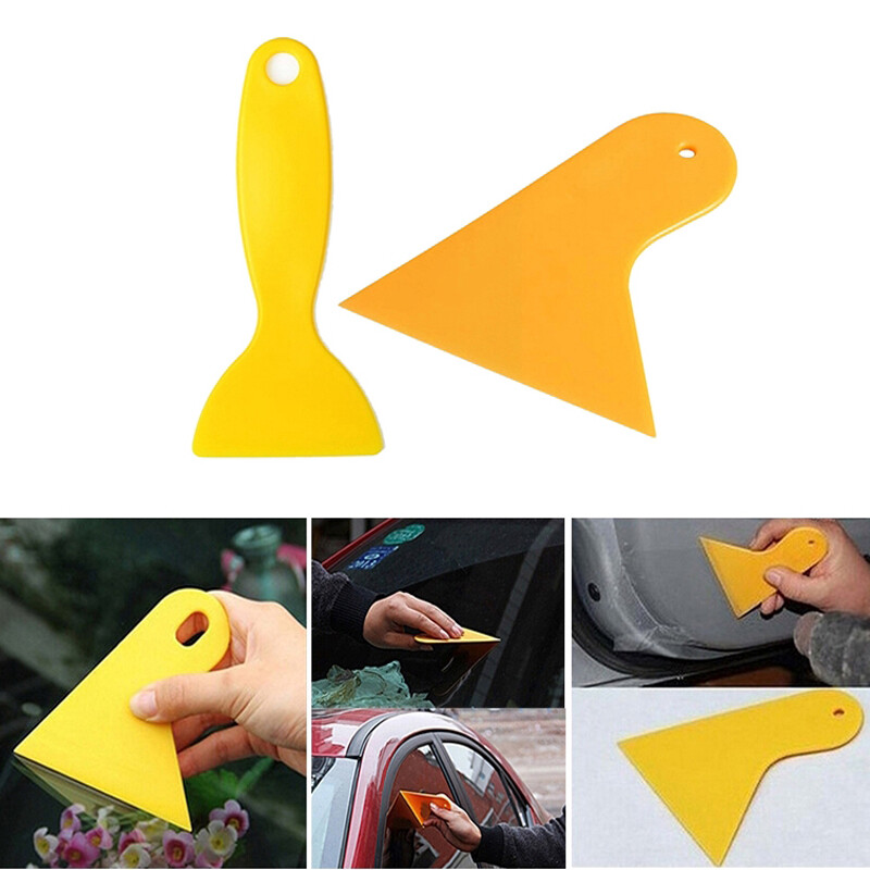 Tấm dán cửa sổ xe ô tô công cụ Tinted công cụ tô màu squeegee Kit tự động tấm màng bằng nhựa vinyl tinting scraper