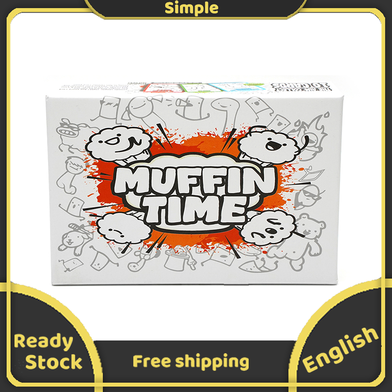 Muffin Time Card Game 200 Unique & Chaotic Cards Party Friends Family Game
