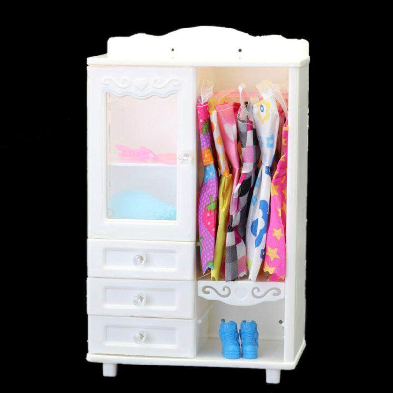 wardrobe for barbie doll clothes