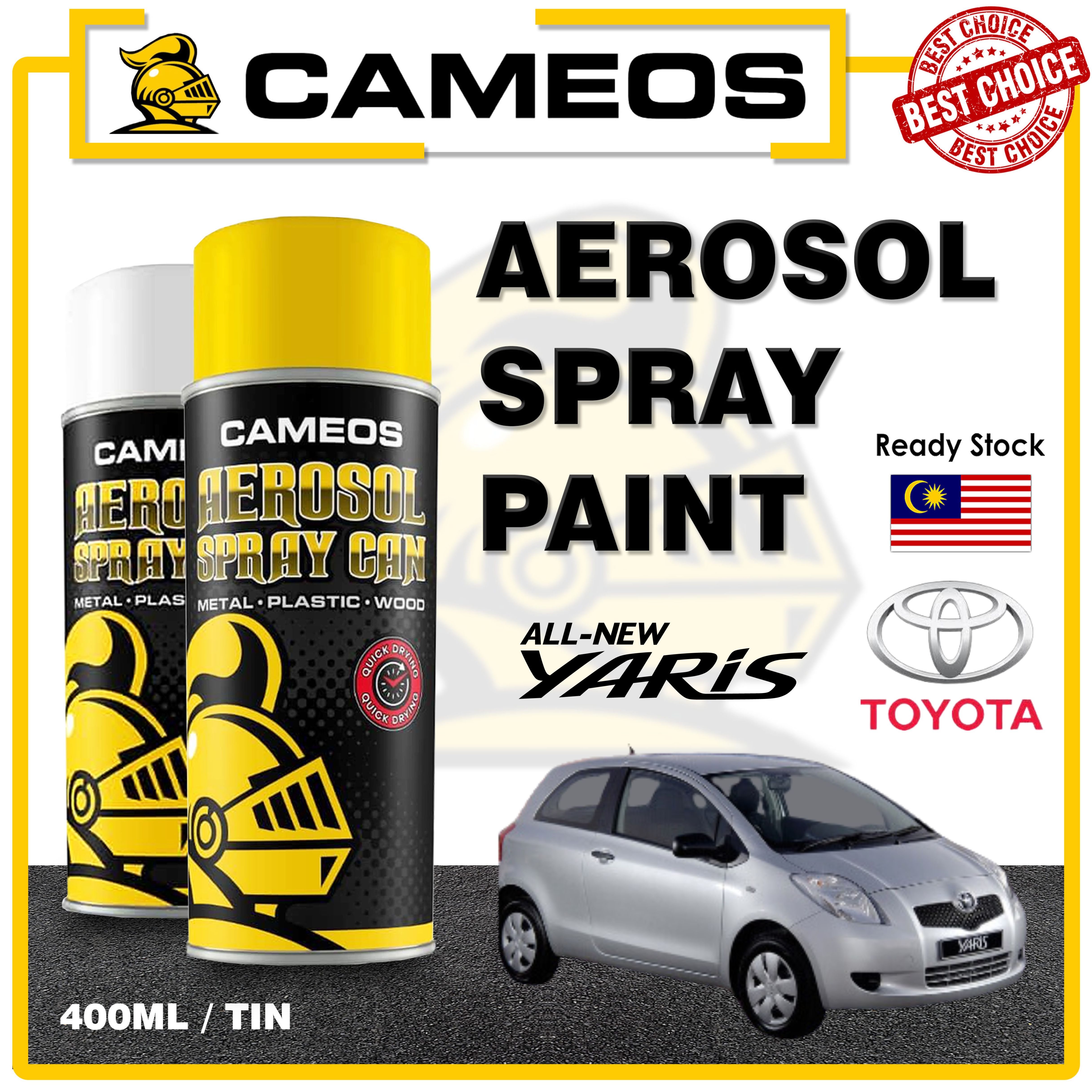 TOYOTA YARIS XP90 Car Spray Paint Aerosol Paint Spray Paint