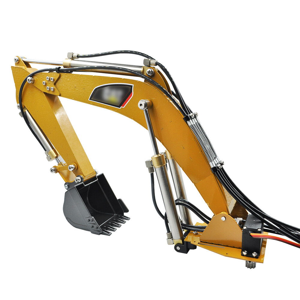 excavator rc full metal huina 580