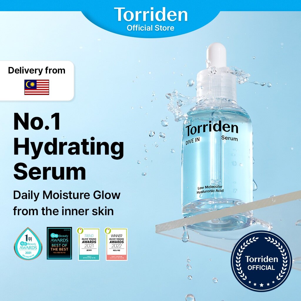 TORRIDEN Dive In Serum (20ml/50ml) Harga 40 Ringgit*Penghantaran Percuma