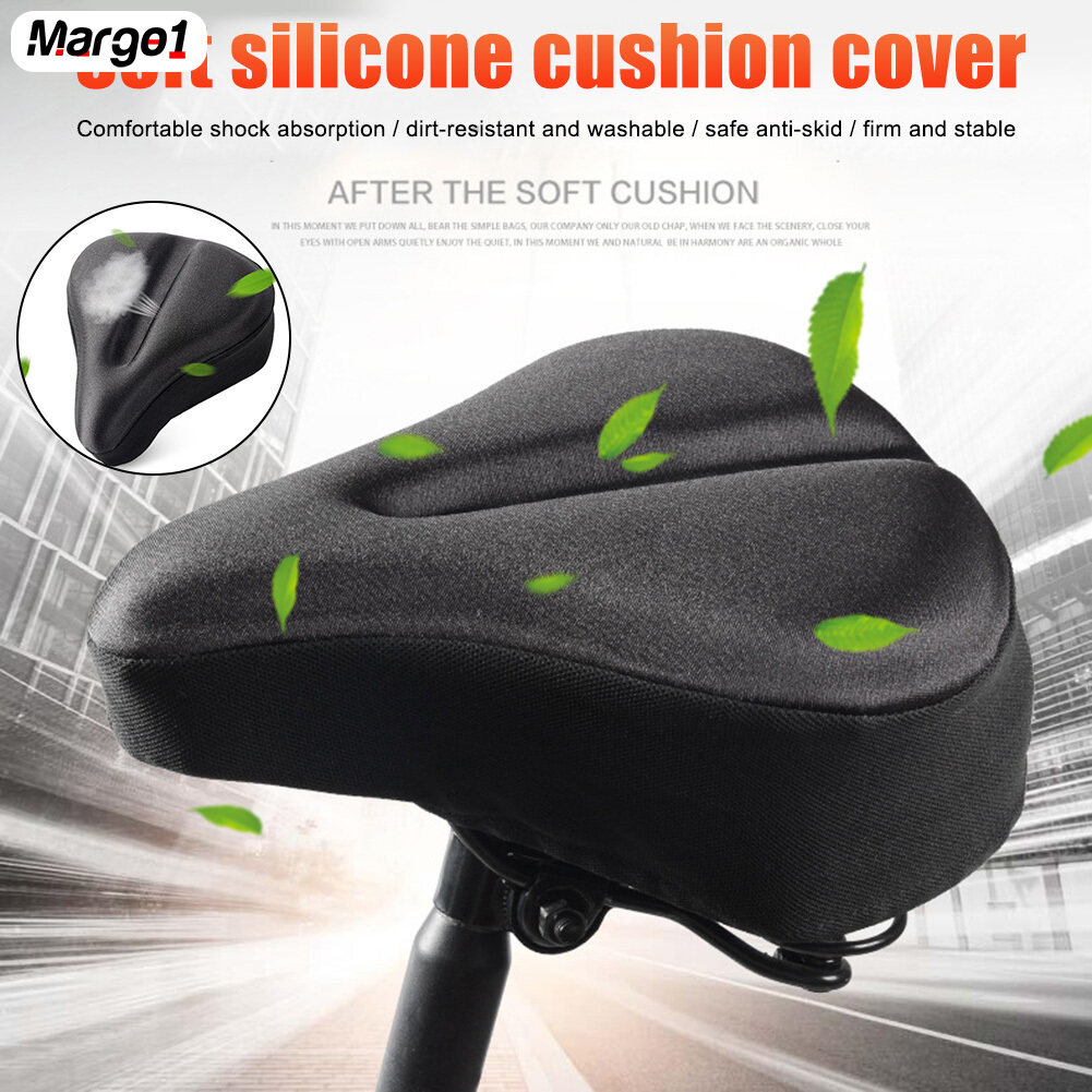 Exercise Bike Seat Cushion Cover Pad 