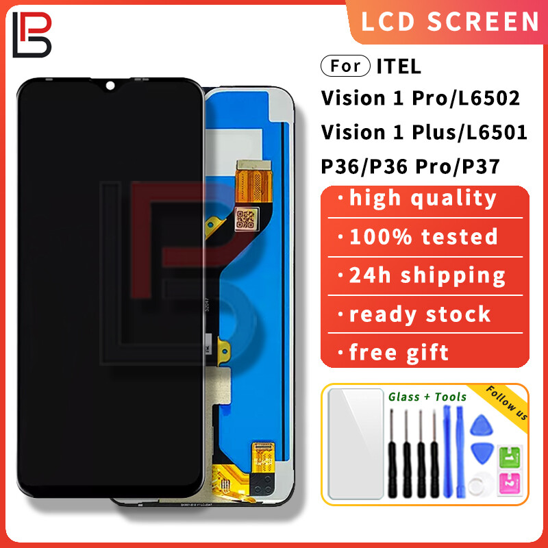 Cho itel vision 1 pro l6502 vision 1 plus l6501 p36 p36 pro p37 màn hình cảm ứng lcd thay thế lắp ráp điện thoại di động lcd