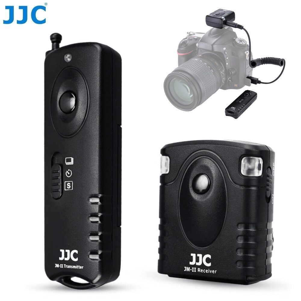 JJC CR-31 Camera Shutter Release 16 Radio Channels 433MHz RF Wireless