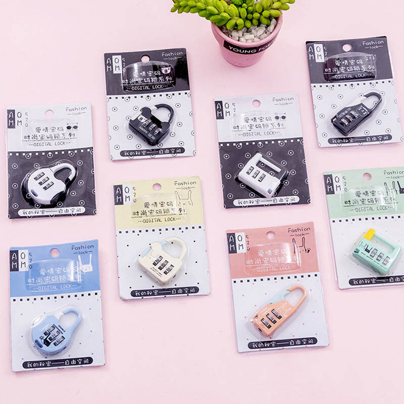Khóa mã số khóa vali mini cho sinh viên khóa ký túc xá ổ khóa