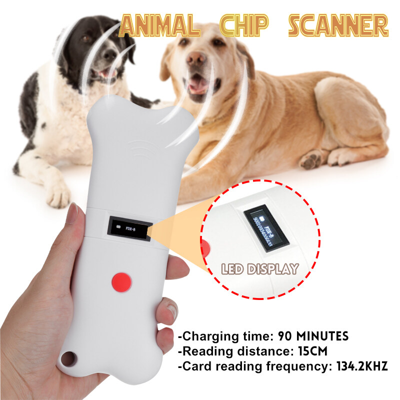 Portable Handheld Animal Chip Reader High Sensitivity Pet Dog Cat Microchip  Scanner for Farm Animal Management Tracking Identifying Pet | Lazada