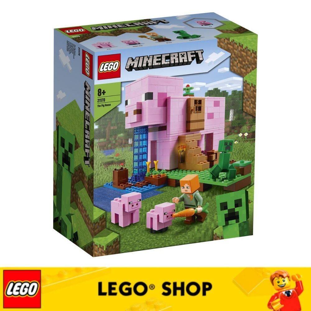 Lego Minecraft The Modern Treehouse 909 Pieces Lazada