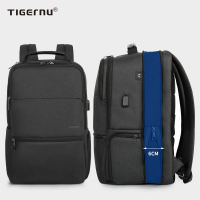 【Expandable】Tigernu T-B3905 L Large Capacity 15.6‘’ 17‘’ 19 inch Fashion travel bag for men With USB Charging Port