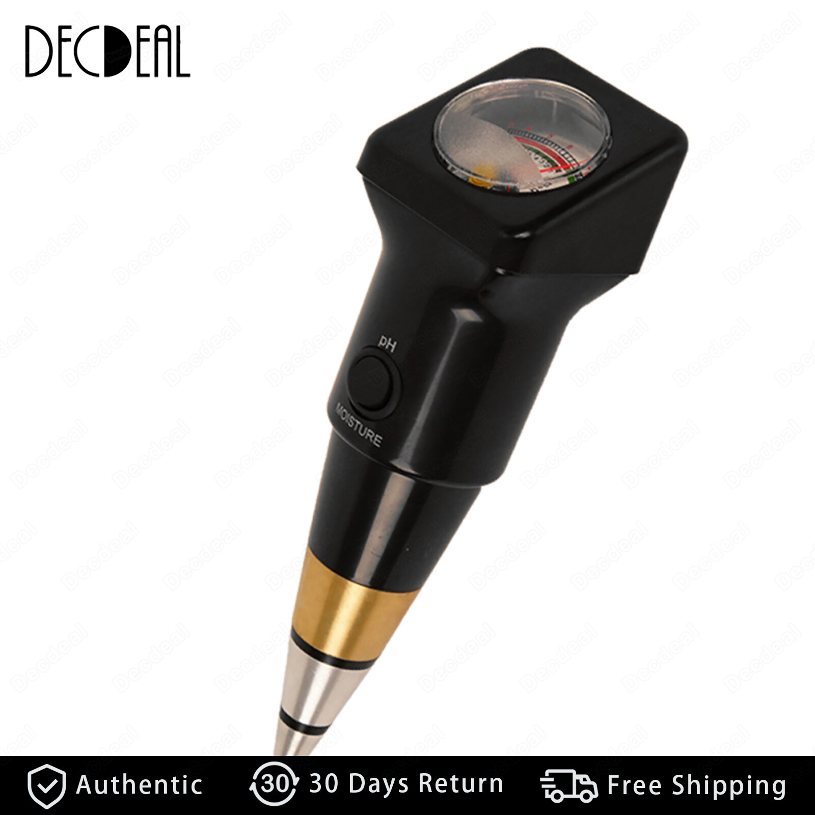 Máy kiểm tra độ ph của đất độ chính xác cao máy kiểm tra độ ẩm/độ ph của đất máy dò đất trồng vườn dụng cụ kiểm tra độ ph của đất thiết bị phát hiện đất cầm tay