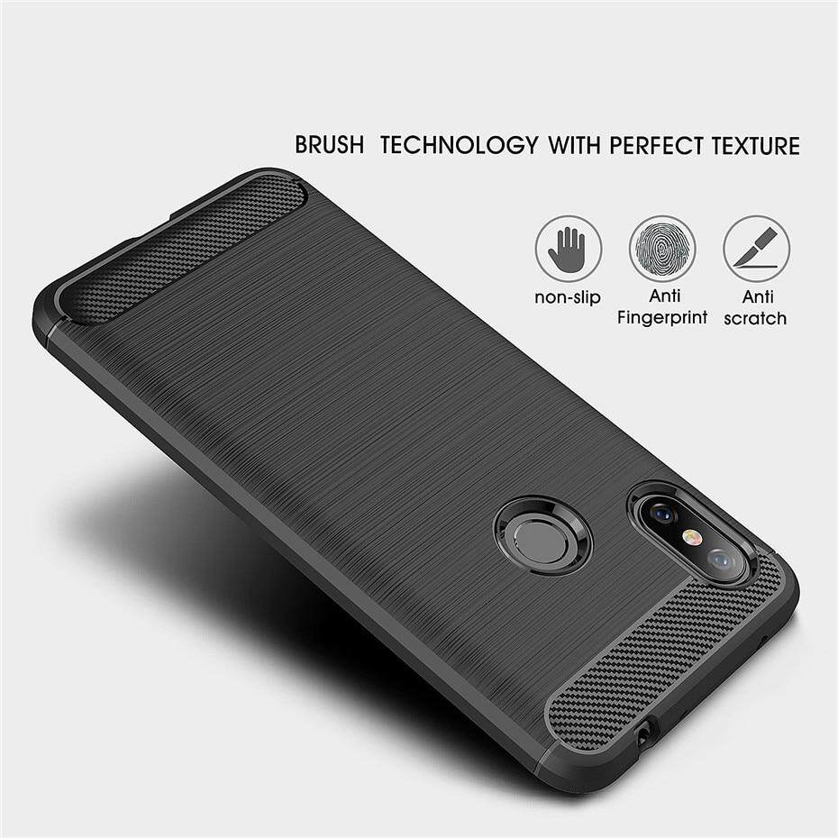 Carbon Fiber Case For XiaoMi 9 RedMi Note 5 6 7 Pro (4)