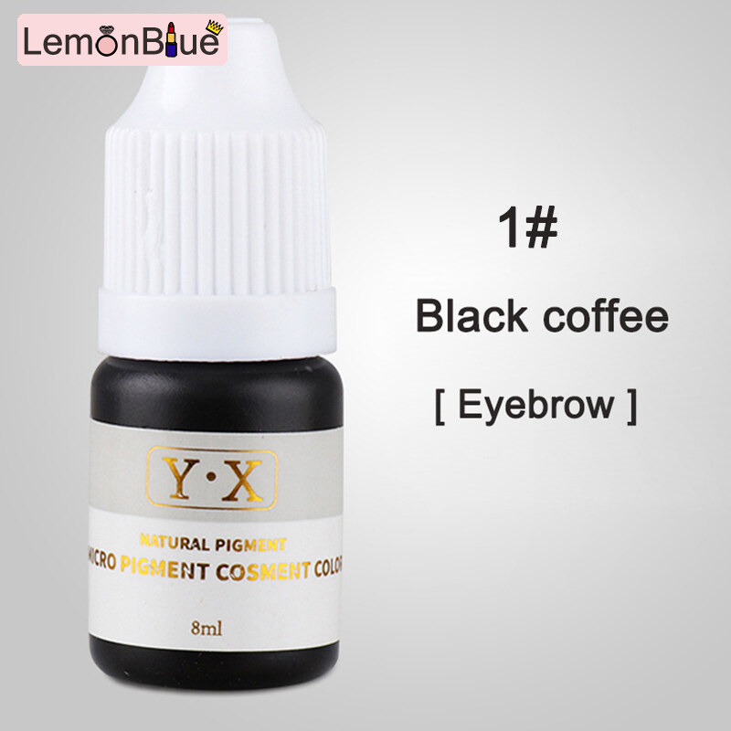 Gambar Semi Permanent Makeup Eyebrow Ink Lips Eye Line Tattoo Color Microblading Pigment