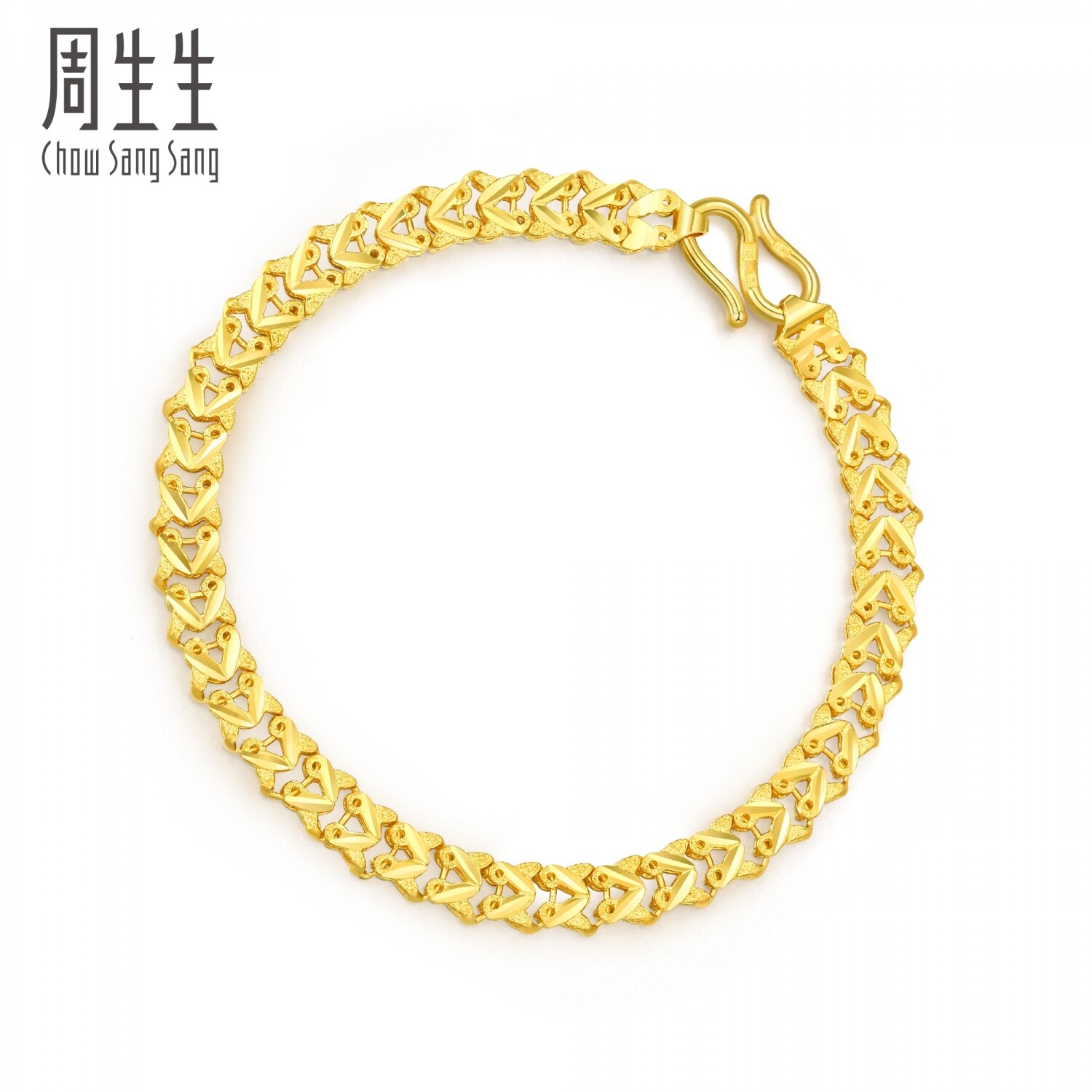 24金 純金 ブレスレット　周生生 24金 純金 ブレスレット 周生生 周生生 (Chow Sang Sang) 24K 金