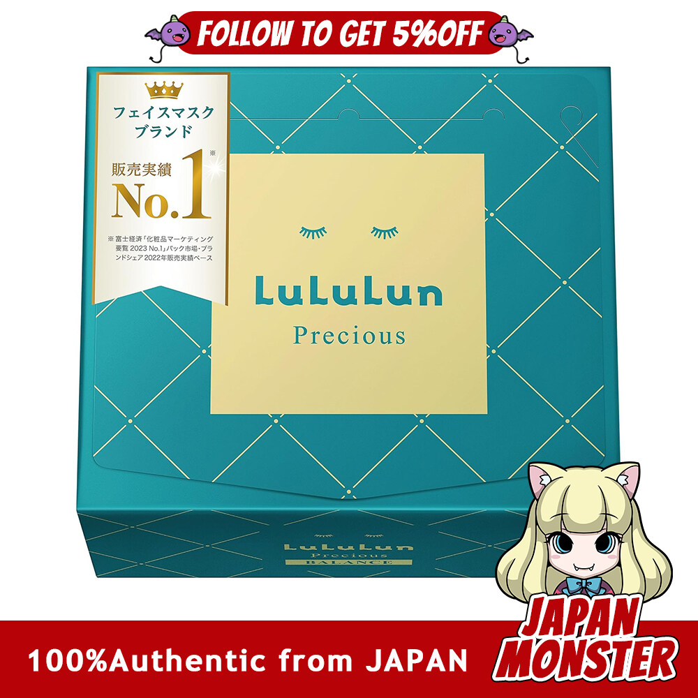 LuLuLun Precious Balance 32 sheets Renewal Face Mask Lululun 4FB Skin Maintenance Type Firmness Care Japan