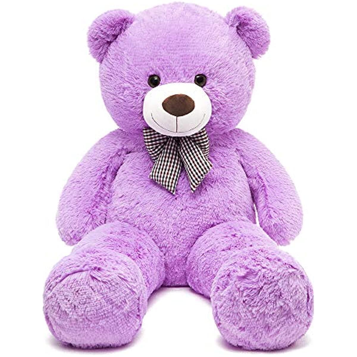 teddy bear purple colour