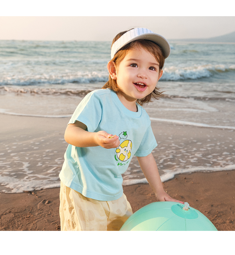 t-shirt balabala pour bébé, haut de gamme, vêtements pour garçons, manches courtes, nouvelle collection été 2025