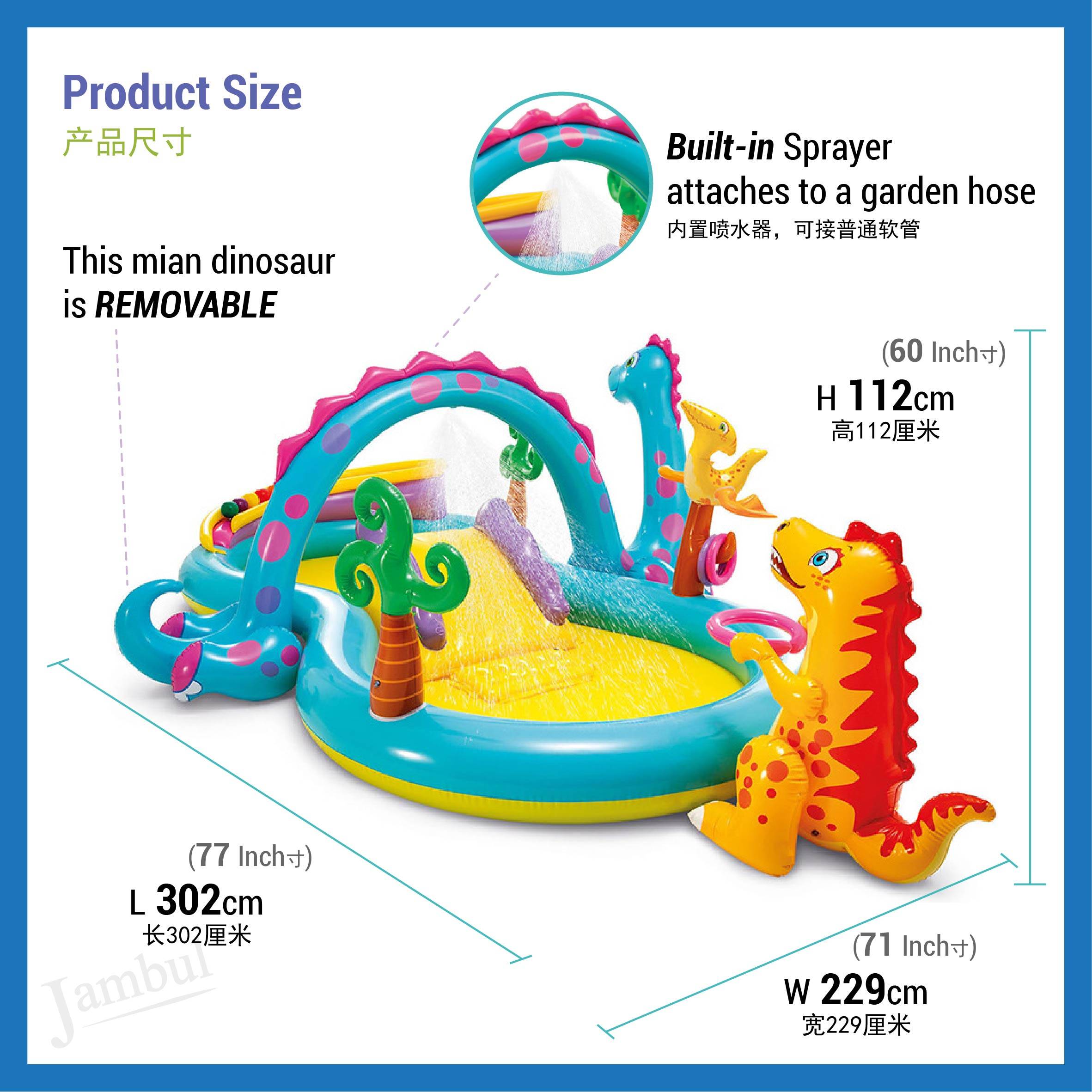 HOT Dinoland Play Center 57135 Intex INTEX Dinoland Play