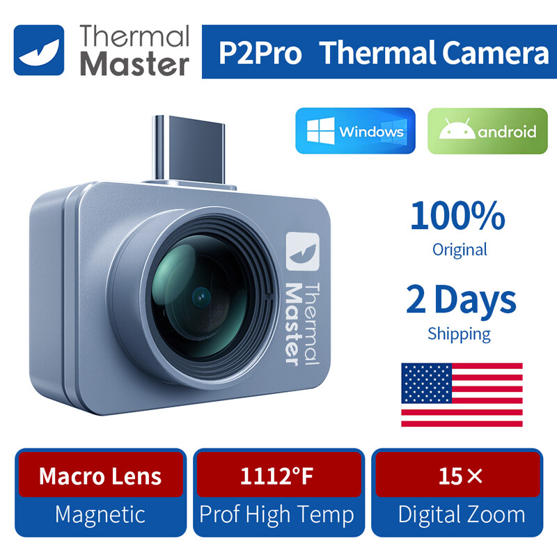 Thermal Master P2PRO Macro Lens Easy-to-use Thermal Camera for PCB Board Inspection and Electronic Repair ราคา 10,390 บาท*ส่งฟรี