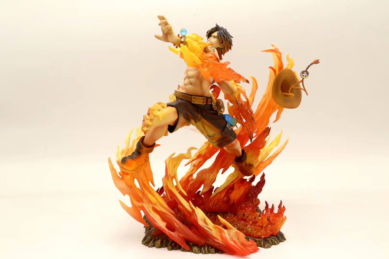 Ready Stock One Piece 25cm Portgas D Ace Pop Max 15th Anniversary Special Edition Action Figure Lazada