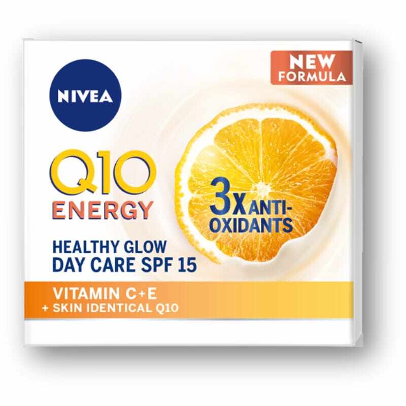 Gambar Nivea Face Care Q10 Energy Healthy Glow Day Cream SPF15 (50ml)