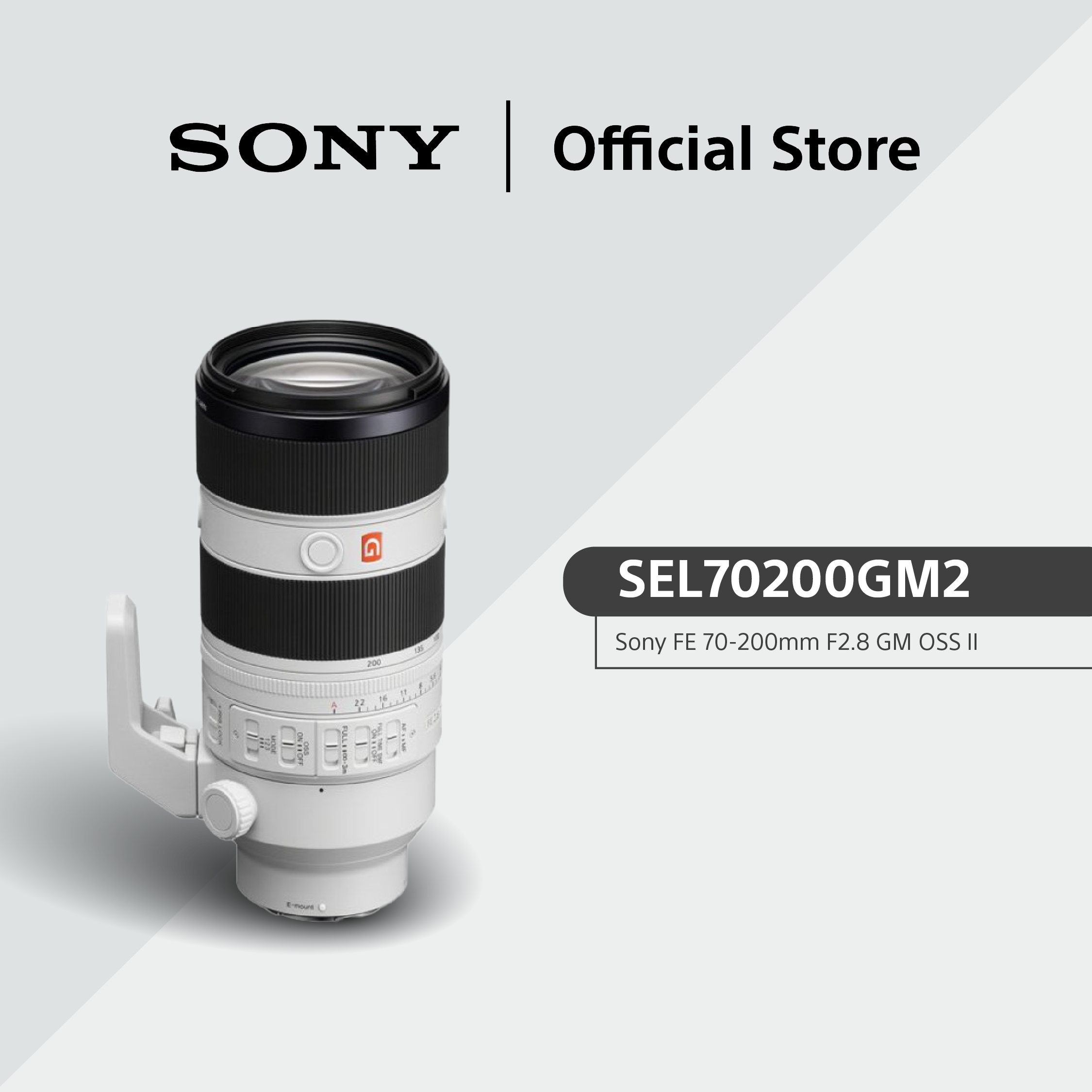 Sony FE 70-200mm F2.8 GM OSS II | G Master Series | Premium Telephoto Zoom Lens | SEL70200GM2 Harga  11,799 Ringgit*Penghantaran Percuma