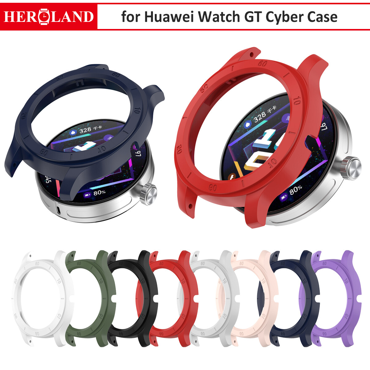 Ốp Đồng Hồ TPU Cho Huawei Watch GT Cyber Vỏ Rỗng