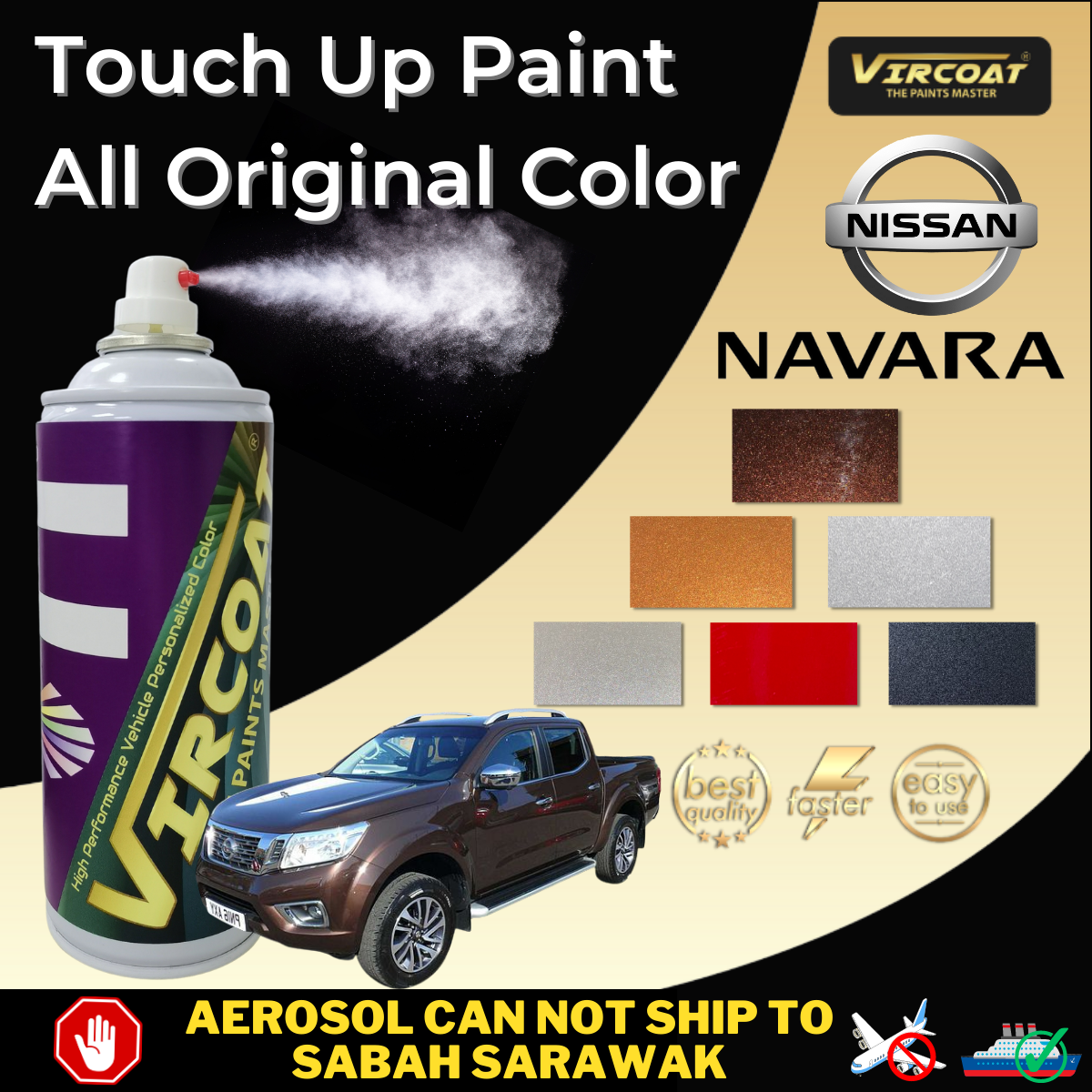 2022 nissan frontier touch up paint