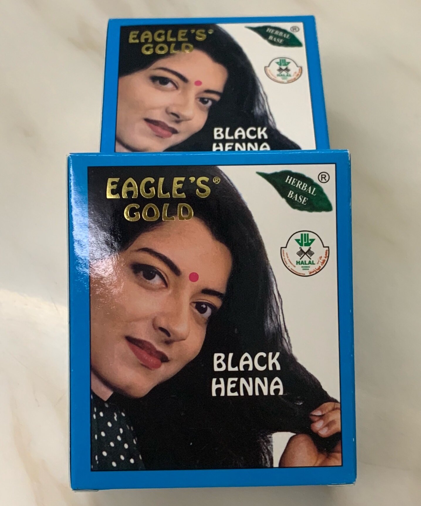 Eagle S Gold Black Henna Hair Dye 1box X 6pcs Lazada