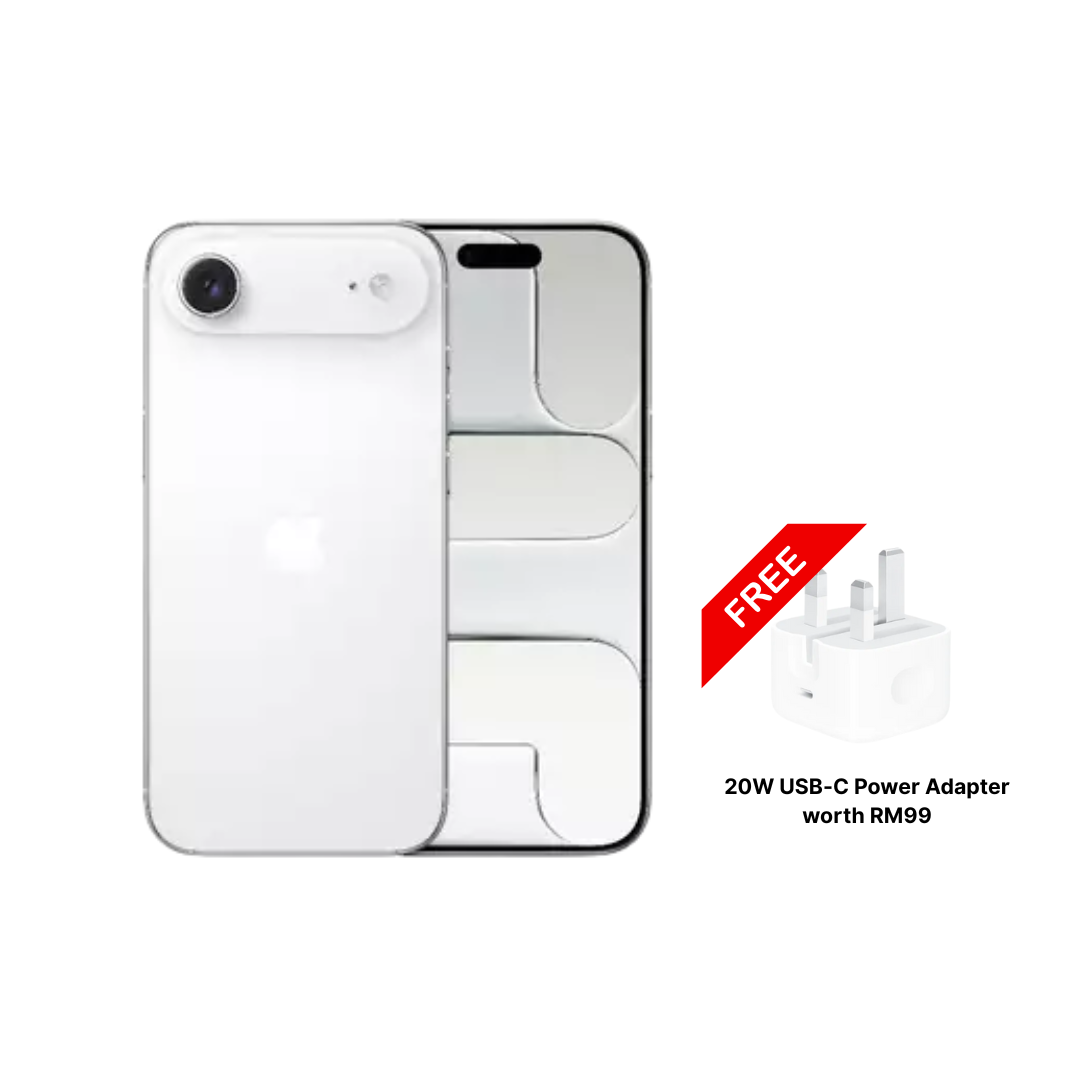 Apple iPhone Air (Free Apple 20W USB-C Power Adapter*while stock last) Harga  3,991 Ringgit*Penghantaran Percuma
