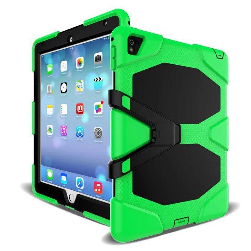 Tablet Case For iPad Mini 1 2 3 Waterproof Shock Dirt Snow Sand Proof Extreme Army Military Heavy Duty Kickstand Cover Case (1)