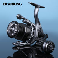 BEARKING Fishing Reel GK 5.2:1 1000-4000  7kg Drag 13+1BB Metal Spool CNC Handle Spinning Reel Saltwater Reel Carp Reel Fishing