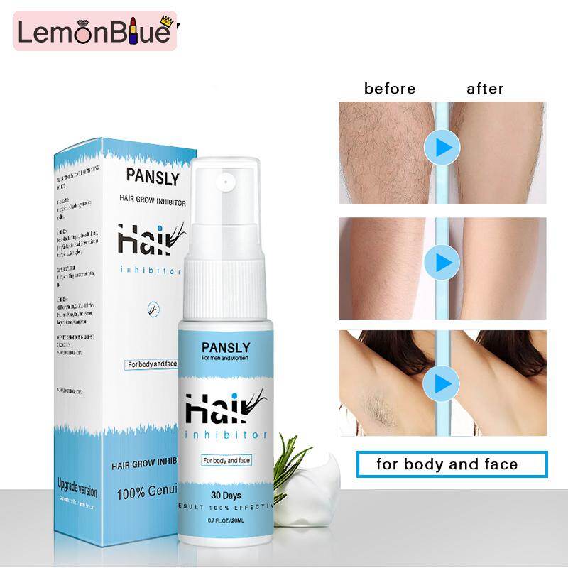 Gambar LemonBlue Hair Growth Inhibitor Spray Beard Bikini Face Legs Body Armpit Painless Hair Remover