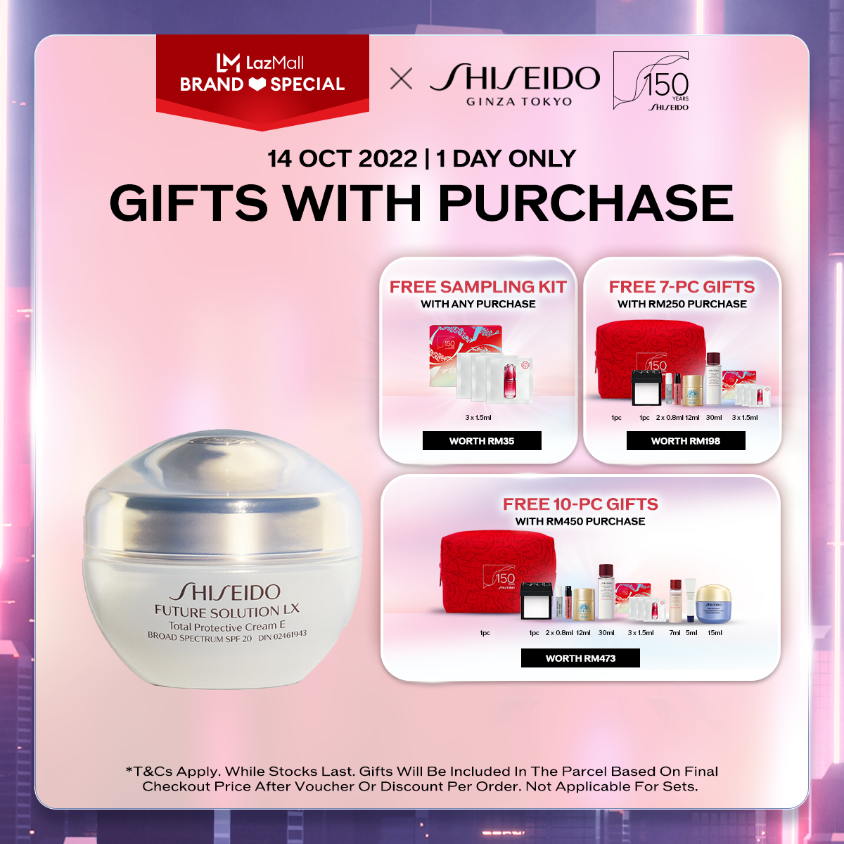 Gambar Shiseido Future Solution LX Total Protective Cream E 50ml